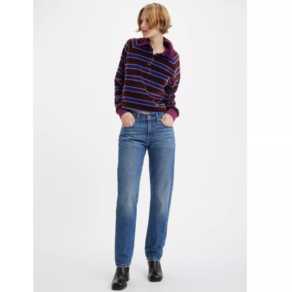 Levi’s middy straight dark wash jeans size 29